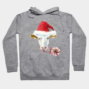 Christmas Cow Hoodie